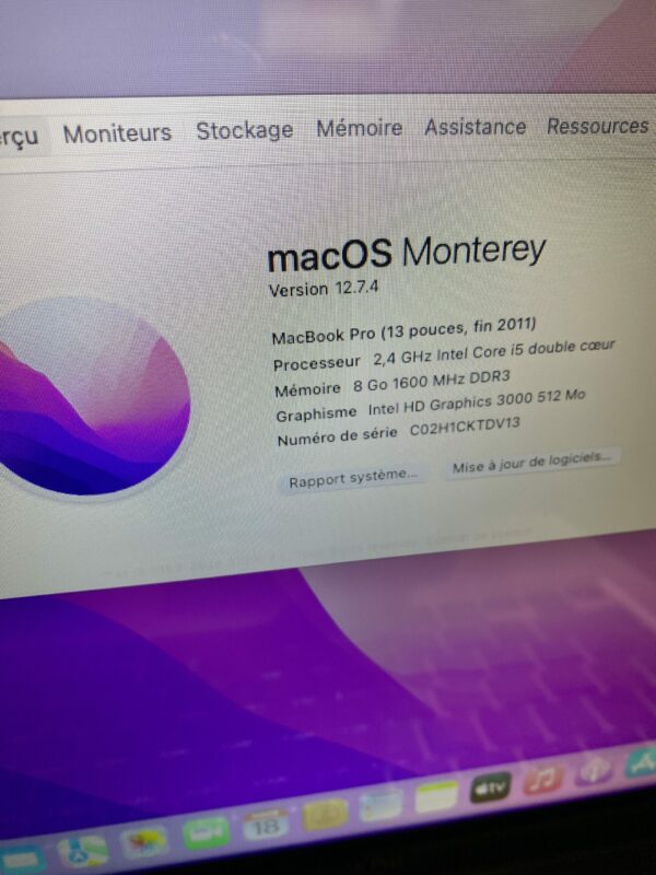 MacBook Pro 13 pouces, 2011 – Image 5