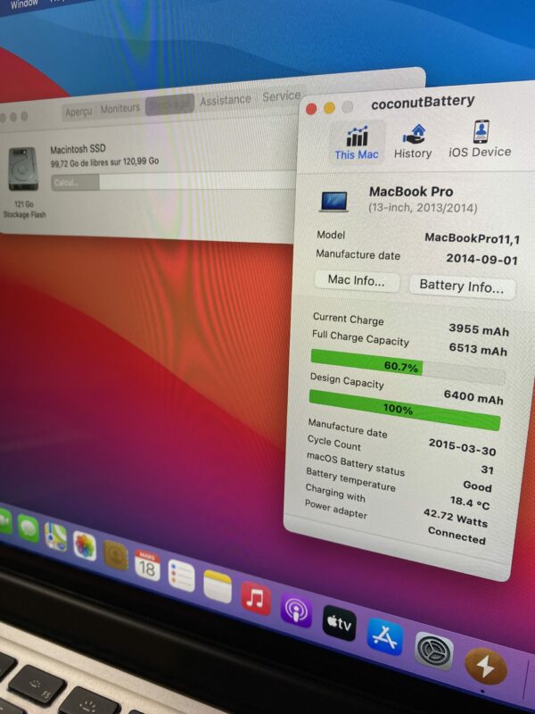 MacBook Pro Retina, 13 pouces, mi-2014 – Image 2