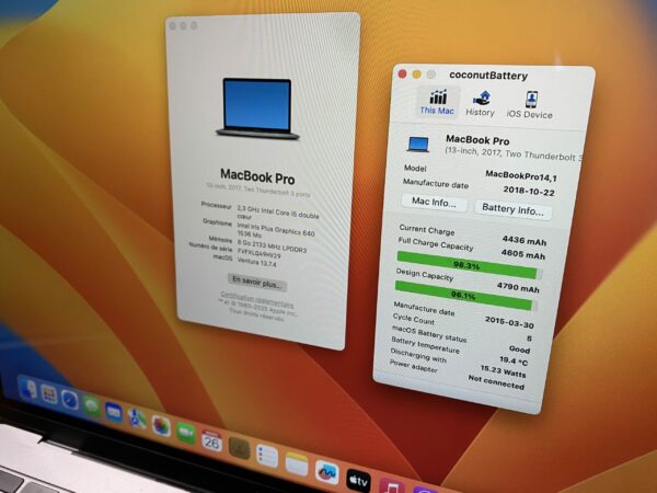MacBook Pro 13 pouces, mi-2017 – Image 3