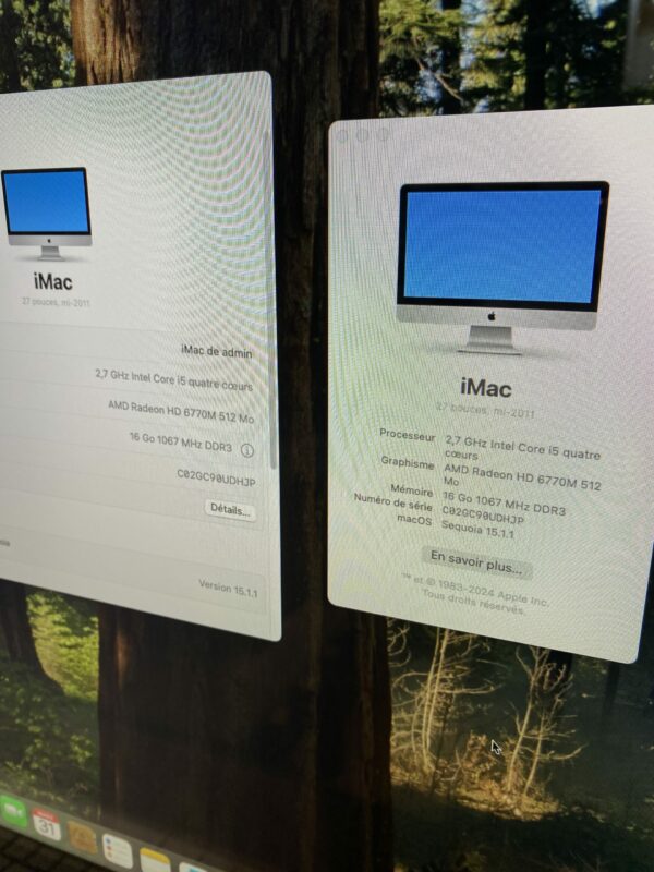 iMac 27 pouces, mi-2011 – Image 6